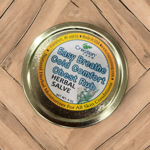 Creation Farm Cold Comfort Chest Rub