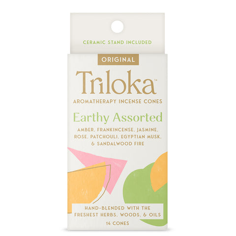 Triloka Earthy Assorted Cones