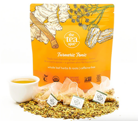 The Tea Spot Organic Turmeric Tonic Whole Leaf Tea Bag